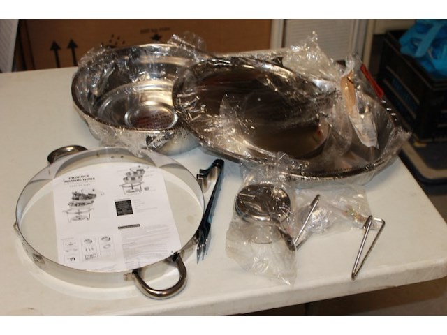 Chafing dish rond 1 stuks - afbeelding 2 van  7