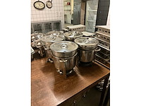 Chafing dish voor soep (4x) - afbeelding 2 van  6