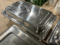 Chafingdishbak met deksel (3x) - afbeelding 4 van  4