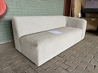 Chaise longue bank, bepurehome/woood, beige - afbeelding 2 van  4