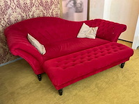 Chaise longue met krukbank - afbeelding 5 van  6