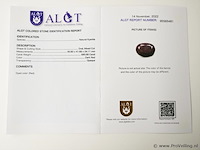 Chalcedony 5.93ct aig certified - afbeelding 1 van  5