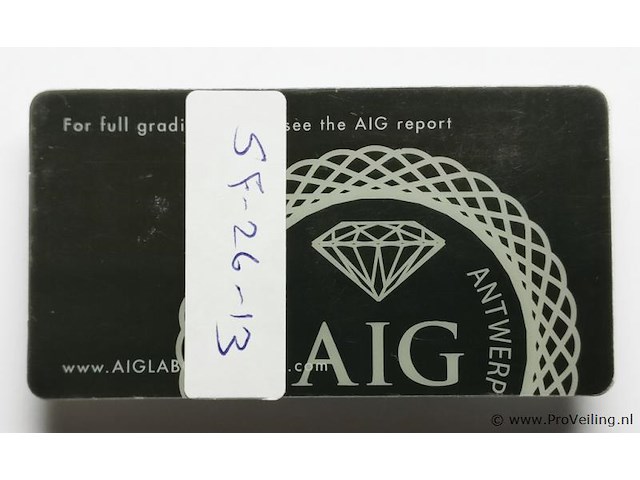 Chalcedony 5.93ct aig certified - afbeelding 3 van  5