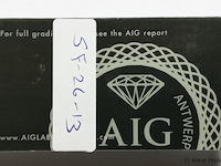 Chalcedony 5.93ct aig certified - afbeelding 3 van  5