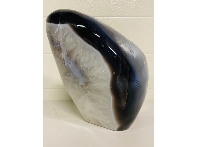 Chalcedoon / agaat vrije vorm xxl - afbeelding 3 van  5