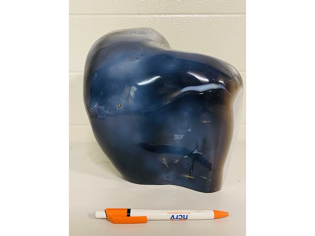 Chalcedoon / agaat vrije vorm xxl - afbeelding 5 van  5