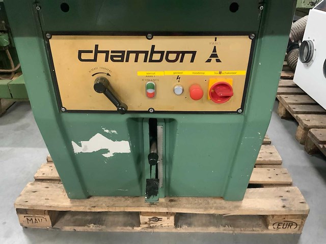 Chambon t 319 321 tafel- en spilfreesmachine - afbeelding 5 van  6