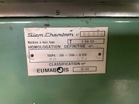 Chambon t 319 321 tafel- en spilfreesmachine - afbeelding 6 van  6