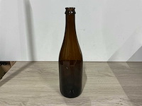 Champagne bierfles leeg - 75cl - bruin (1232x) - afbeelding 3 van  4