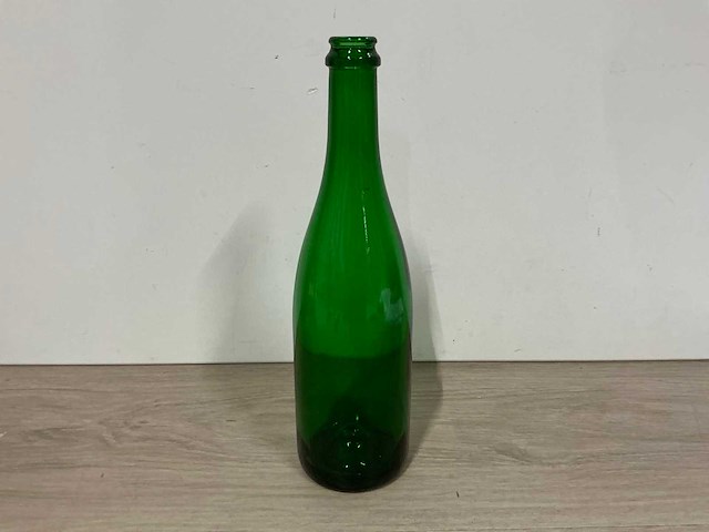 Champagne bierfles leeg - 75cl - groen (1232x) - afbeelding 1 van  5
