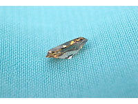 Champagne gekleurde marquise diamant 0.49 carat gecertificeerd - afbeelding 4 van  4