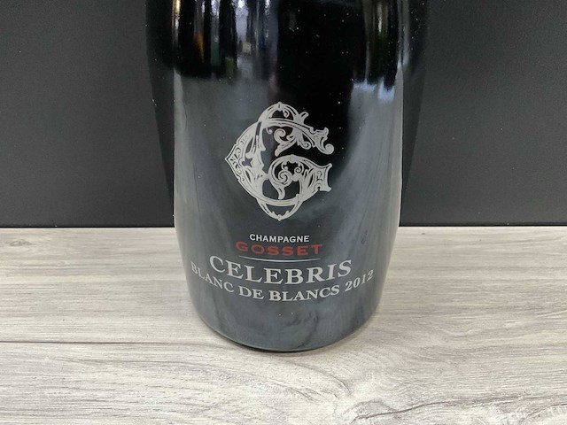 Champagne gosset brut blanc de blanc 'celebris 2012' - afbeelding 2 van  4