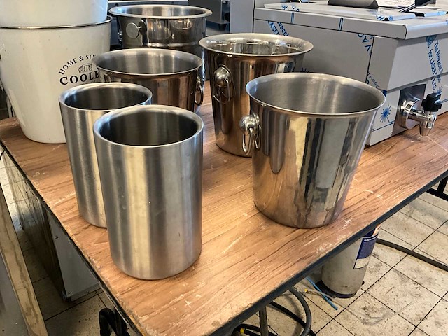 Champagne koelers (8x) - afbeelding 2 van  2