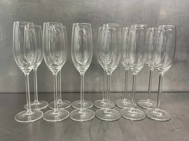 Champagneglas (12x) - afbeelding 1 van  2