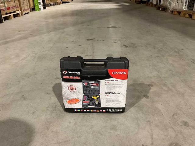 Champion - cp-1516 accuboormachine - overig accugereedschap - afbeelding 2 van  6
