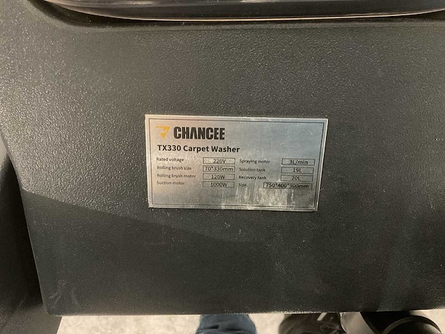 Chancee tx330 vloerreiniger - afbeelding 5 van  15