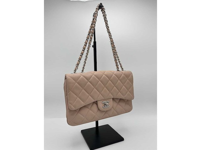 Chanel - accordion flap bag - handtas - op echtheid geconroleerd - afbeelding 9 van  15