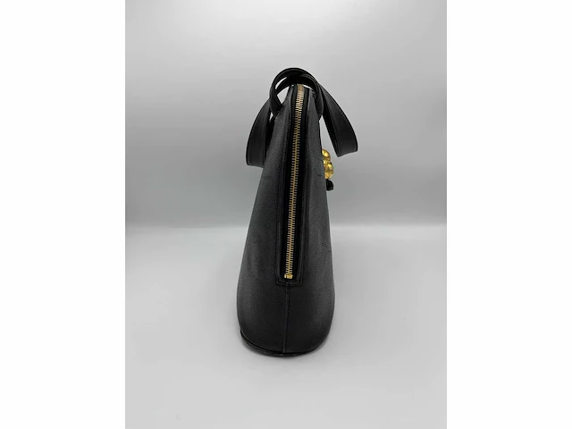 Chanel - caviar ball tote - handtas - op echtheid geconroleerd - designer - afbeelding 9 van  10