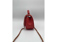 Chanel - chevron top handle bag - handtas - op echtheid geconroleerd - designer - afbeelding 3 van  8