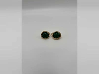 Chanel - gripoix clip on - vintage - oorbellen - 1982 - afbeelding 6 van  6