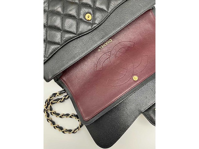 Chanel - jumbo double flap bag - handtas - op echtheid gecontroleerd - afbeelding 9 van  17
