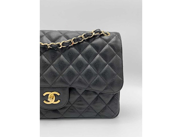 Chanel - jumbo double flap bag - handtas - op echtheid gecontroleerd - afbeelding 11 van  17