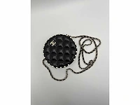 Chanel - round lambskin bag with pearls - handtas - op echtheid geconroleerd - designer - afbeelding 11 van  11
