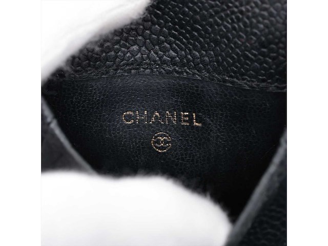 Chanel - timeless/classique -kaviaar leren schoudertas - afbeelding 7 van  9