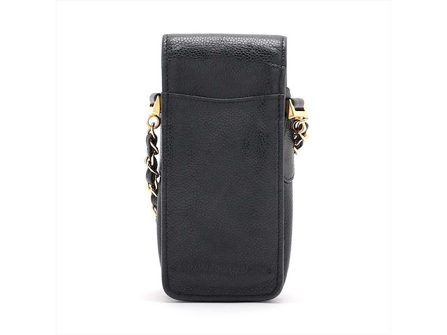 Chanel - timeless/classique -kaviaar leren schoudertas - afbeelding 4 van  5