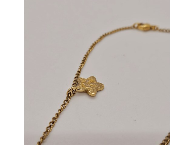 Chanel cc collier 24kt goldplated sunburst medallion pendant - afbeelding 5 van  7