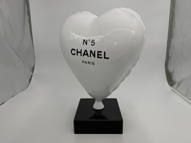 Chanel hart beeld lior24 - afbeelding 2 van  4