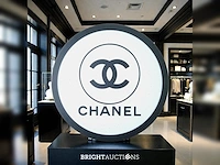 Chanel logo lichtbak | rond | 28 cm