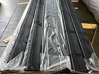 Channelsiding zwart gecoat 4800x140x18mm (80x) - afbeelding 1 van  3