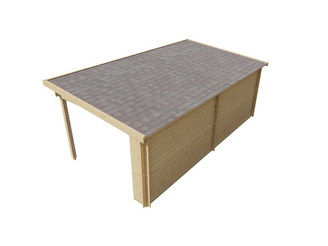 Chappo - tuinhuis 28mm 5980x3000x2170mm onbehandeld - afbeelding 3 van  5