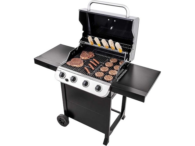 Char-broil convective 410 b - 4-brander gasgrill zwart - afbeelding 4 van  9