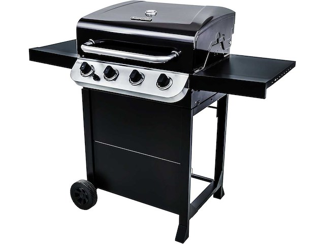 Char-broil convective 410 b - 4-brander gasgrill zwart - afbeelding 2 van  9