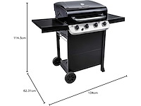 Char-broil convective 410 b - 4-brander gasgrill zwart