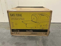 Char-broil gas2goal 2-burner hybrid gas & charcoal grill barbecue