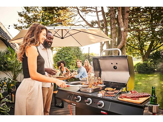 Char-broil gasgrill performance core b 3 cart - 3 branders - tru-infrared technology - afbeelding 2 van  3