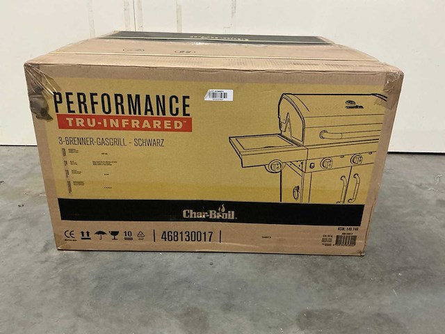 Char-broil performance 3-brenner-gasgrill barbecue - afbeelding 2 van  2