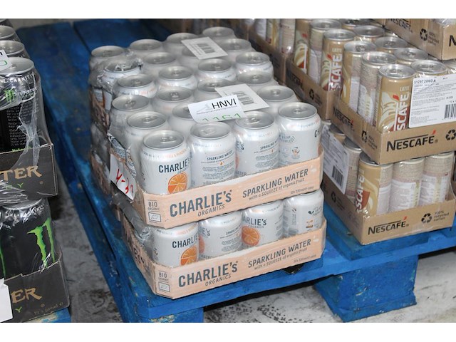 Charlie's orange & mandarin 48 blikken met tht 4-2027. bod is inclusief 7,20 euro statiegeldwaarde - afbeelding 1 van  2