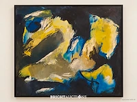 Charlotte molenkamp - abstract schilderij in olieverf - 160 x 160 cm