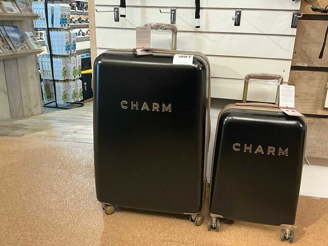 Charm london reiskoffer set - afbeelding 2 van  9