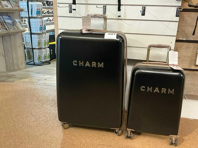 Charm london reiskoffer set - afbeelding 2 van  9