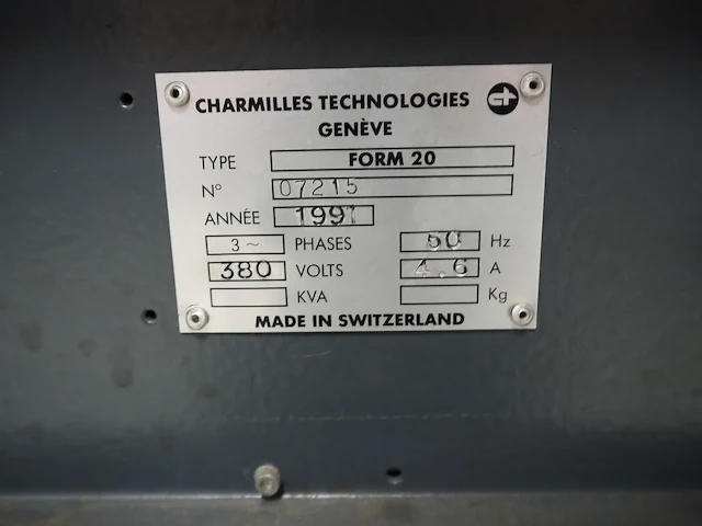 Charmilles technologies - afbeelding 13 van  24