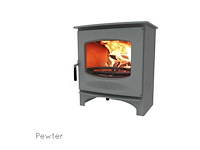 Charnwood - c-seven (pewter) - houtkachel - afbeelding 1 van  2