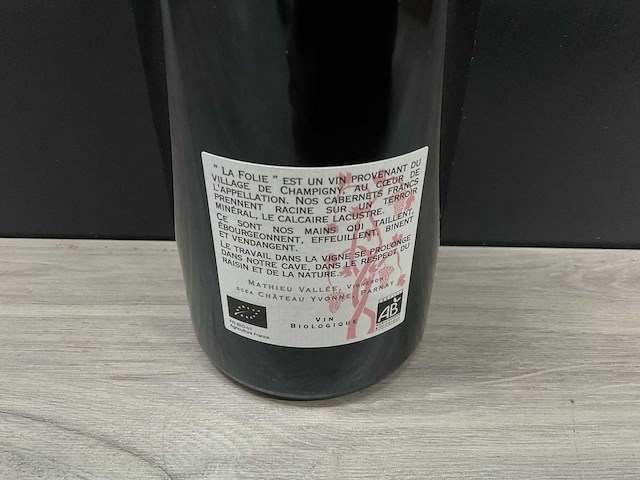 Chat. yvonne saumur champigny la folie 2022 (6x) - afbeelding 4 van  4