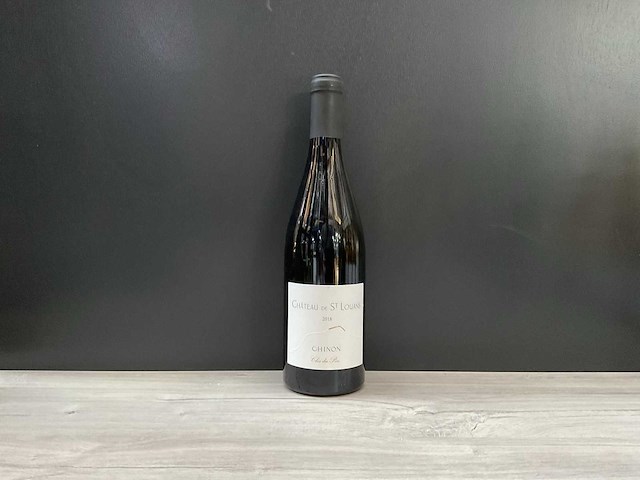 Chateau de saint louans chinon rouge 2018 - afbeelding 1 van  3