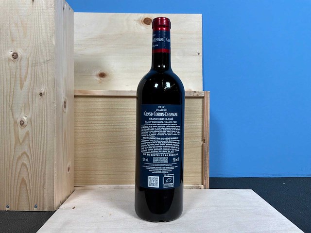 Chateau grand corbin despanfe grand cru 2019 rode wijn - afbeelding 2 van  3