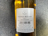 Chateau rieussec sauternes 2017 witte wijn (3x) - afbeelding 2 van  2